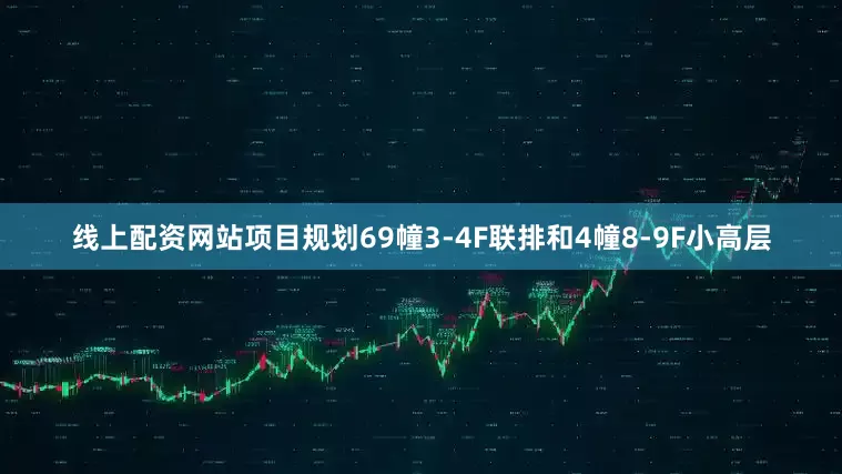 线上配资网站项目规划69幢3-4F联排和4幢8-9F小高层