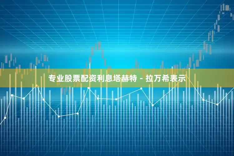 专业股票配资利息塔赫特 - 拉万希表示